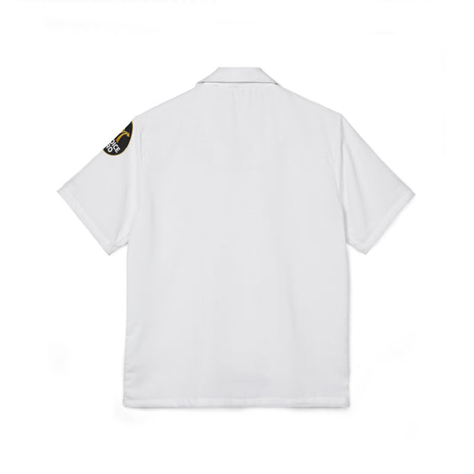 Choice Bro Logo Hawaiian Camp Shirt — Men’s Casual Button-Up for Vacation & Beach