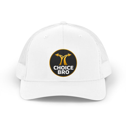 Trucker Hat — Retro 'Choice Bro' Patch Cap