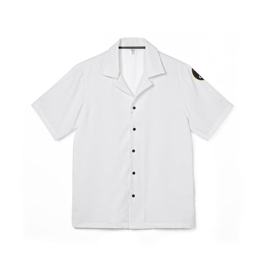 Choice Bro Logo Hawaiian Camp Shirt — Men’s Casual Button-Up for Vacation & Beach