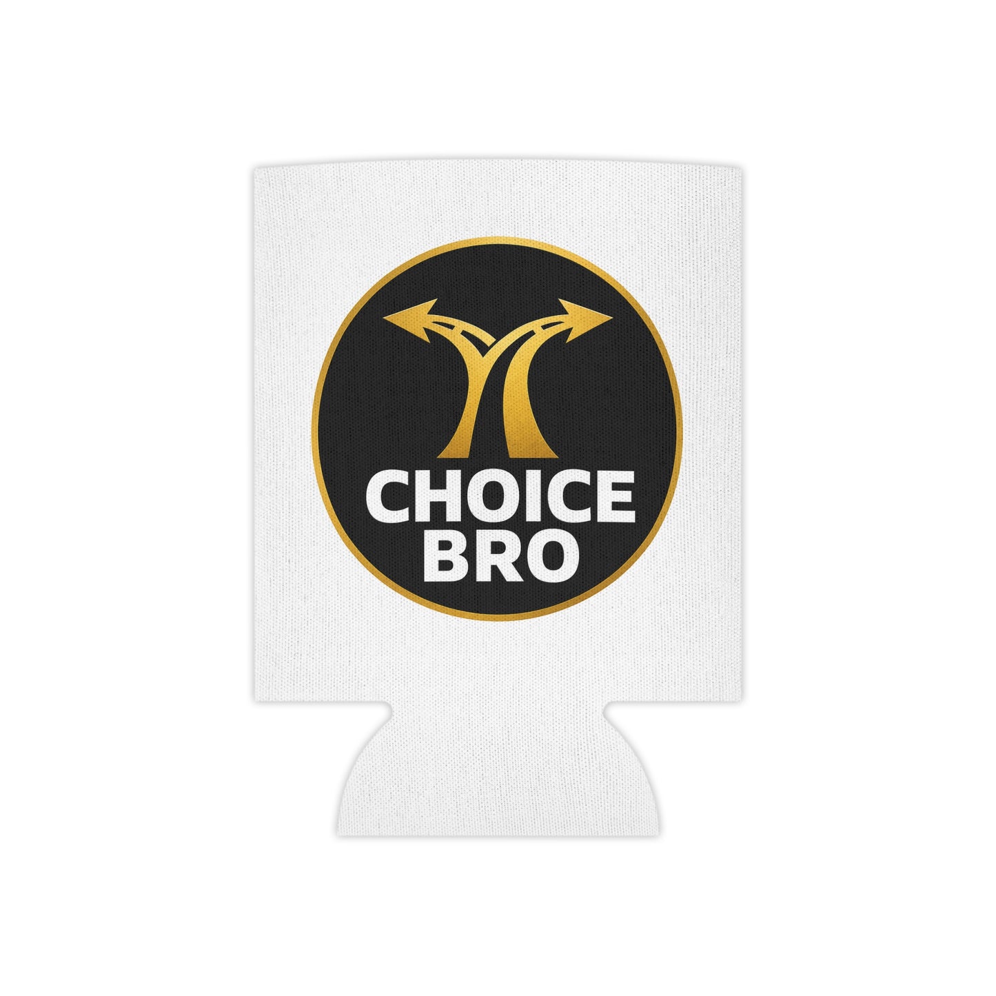 Choice Bro Can Cooler - Funny Beverage Koozie for Parties & Gifts
