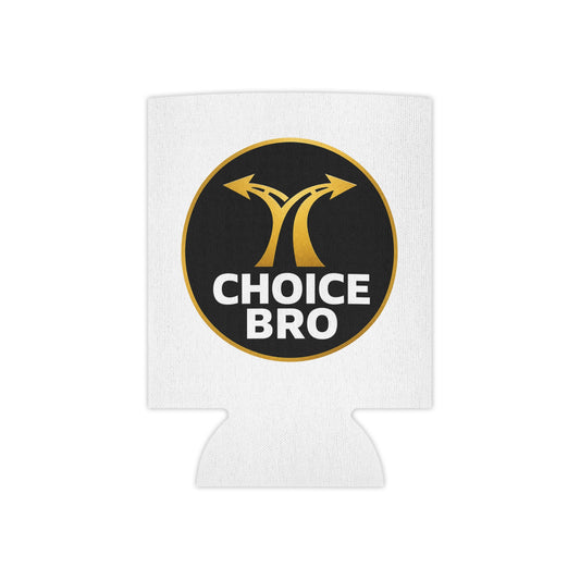 Choice Bro Can Cooler - Funny Beverage Koozie for Parties & Gifts