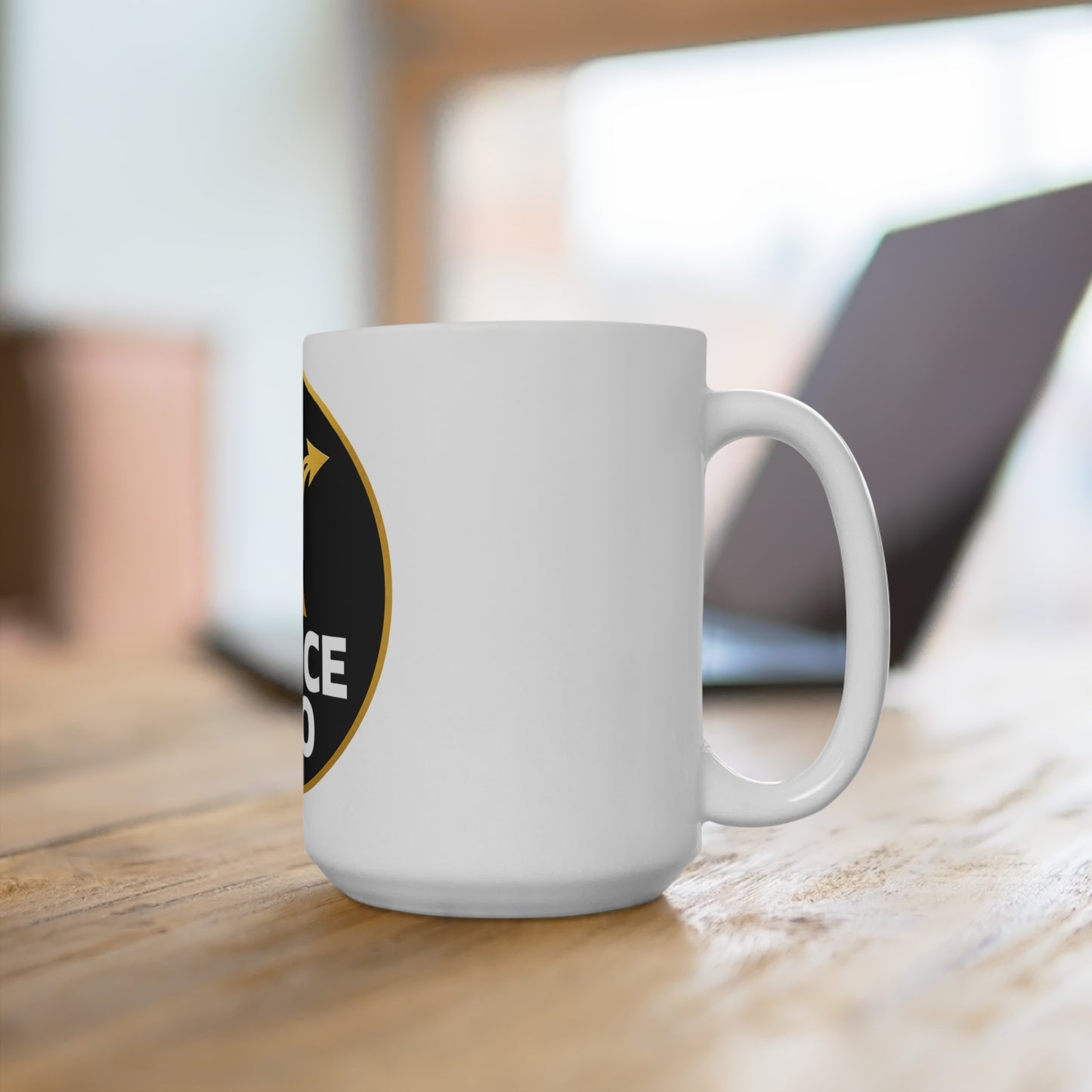 Choice Bro Mug — 15oz Funny Decision-Making Coffee Cup (Gold & Black)