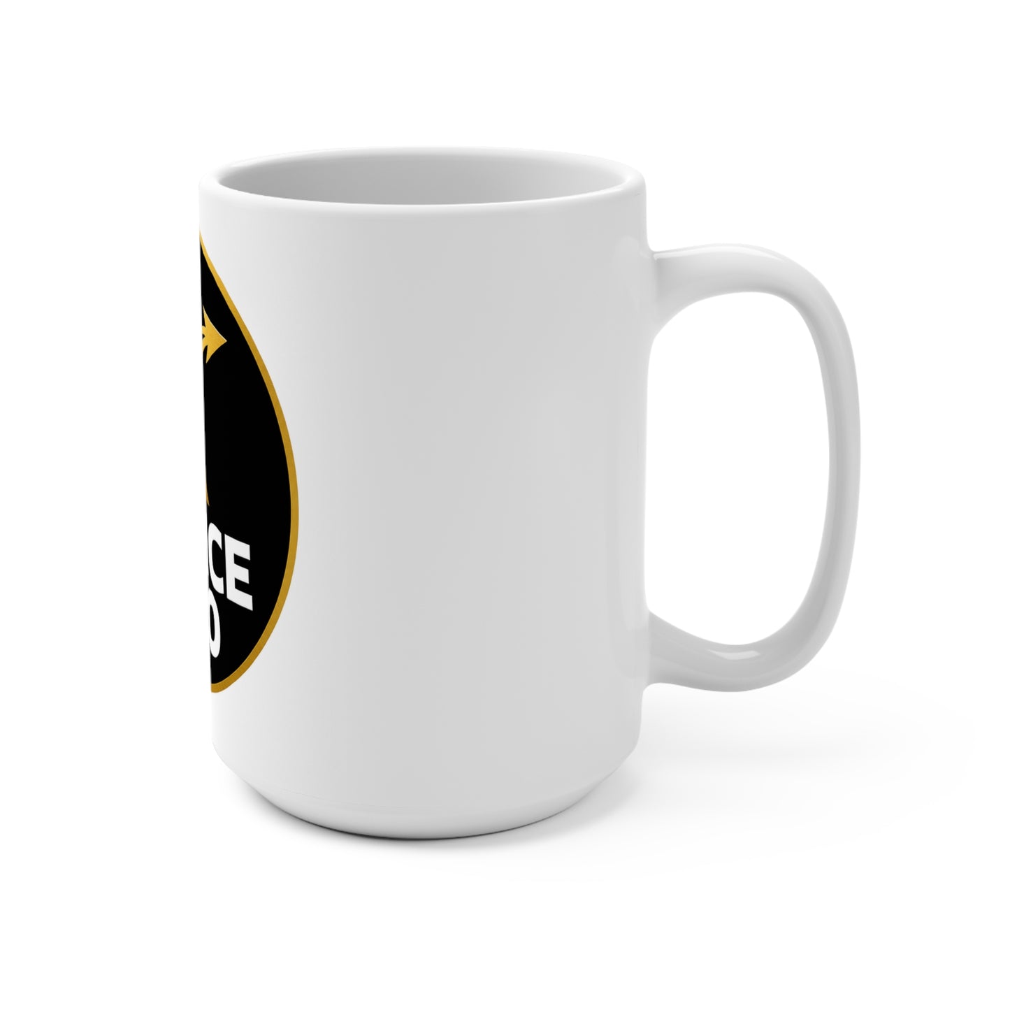 Choice Bro Mug — 15oz Funny Decision-Making Coffee Cup (Gold & Black)