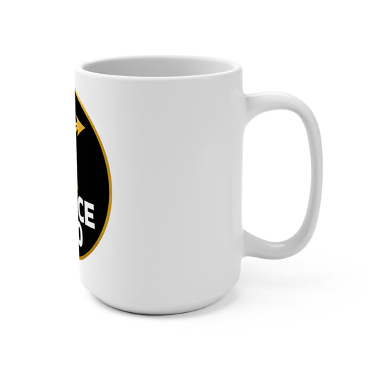 Choice Bro Mug — 15oz Funny Decision-Making Coffee Cup (Gold & Black)